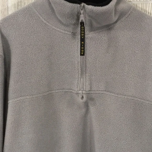 Vintage Roundy Ridge Fleece Pullover Quarter Zip Medium - Picture 2 of 8
